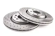 Brake Discs Rear GT0738 For Volvo C30 2006 2007 2008 2009 2010 2011 2012 280mm