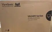 ViewSonic VA2409 Black Full HD LED Backlit Display Professional Monitor 24 Inch