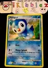 Piplup DP03 LP VHTF Holo Bleed 2 Swirls Diamond Pearl Pokemon. Fast Shipping!