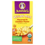 Annie's Homegrown, Vegan Mac, Macaroni & Cheddar, 6 oz (170 g)