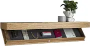 Floating Shelf with Secret Compartment, Wall Secret Shelf Wooden Hidden Storage Shelfs, Hidden Safe Lock Box for Jewelry, Money, Cash, and Valuables,Wooden Concealment Shelf for Bathroom,Room
