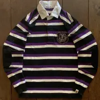 在飛比找蝦皮購物優惠-A Bathing Ape 經典條紋橄欖球 Polo 衫