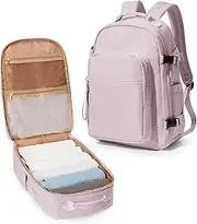 bergsalz Travel Backpack For Women Men Carry On Backpack For Traveling On Airplane Travel Essentials Hiking Laptop Backpack