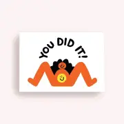 Greeting Card - You Did It! by Wrap | the memo