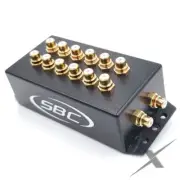 SBC "Cock Box" RCA Distribution Block 1 to 6 Pair