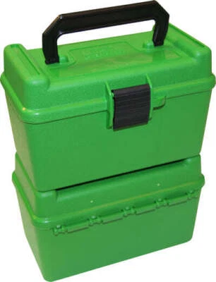 MTM CASE-GARD - 50 RD AMMO BOX DELUXE 264-7MM