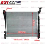 Radiator,Fit 2010-On JEEP GRAND CHEROKEE WK2/ LAREDO LIMITED OVERLAND Petrol MT