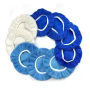 9 Pack Car Polisher Pads 9-10 Inch Microfiber Bonnet Pads Car Buffer