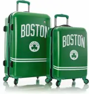 NBA Boston Celtics Adult Luggage Set-2pcs Hardside Spinner Carry-on Suitcase