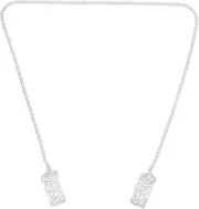 BIUDECO Bib Clip Chain for Napkin Clip for Versatile Towel Holder for Adults for Dining Picnics and Clinics