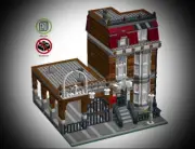 Lego Modular apartment building / Furnished! / building instruction!PDF HTML LXF