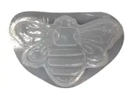 Bumble Bee Stepping Stone Plaster, Cement or Concrete Garden Craft Mold 1276