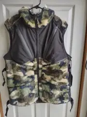 NWT $278 PRPS By Donwan Harrell Mens Vest Tactical Camouflage Green E98JT01 XL