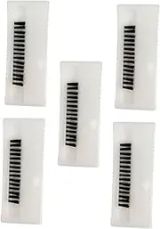 Mikinona 5pcs Nail Cleaning Brush Fingernail Nail Brush Anti-slip Hand Brushes Non- Slip Cleaning Brushes Fingernail Brushes Toes Cleaning Brushes Pp Polypropylene and Nylon Filament White