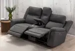 WOLFGANG FABRIC 2 Seater Electric Recliner