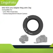 M42-EOS Lens Adapter Ring with Chip M42 Lens Adapter to for EOS EF Mount Camera