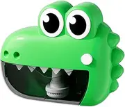 Bath Bubble Blower - Cartoon Animal Baby Bath, Shower Toys Bubbles Machine | Cute Frog Crocodile Shape, Automatic Bubble Maker Toy for Babies andToddlers, Safe and Gentle Bath Time Fun