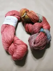 Alpaca yarn Co. Astral yarn Alpaca merin,tencel bundle Lot 2 skeins #8532