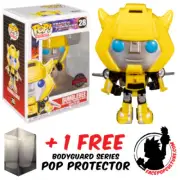 FUNKO POP VINYL RETRO TOYS TRANSFORMERS BUMBLEBEE WITH WINGS #28 EXCLUSIVE