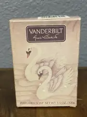 RARE VANDERBILT PERFUMED SOAP SIZE 3.5 OZ with Original BOX Made In USA