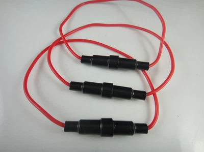 20pcs 5x20mm AGC Fuse Holder In-line screw type with wire