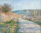 The Road to Vetheuil 1879, Claude Oscar Monet, Wall Decor Art Print 11" x14"2898