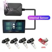 Smart USB Android TPMS Tire Pressure Monitor Internal/External for Car Display