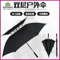 在飛比找蝦皮商城精選優惠-【居家家】自動大雨傘 戶外家用三人長柄加大雨傘 雙層加固迎賓