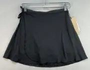 Lululemon Skirt Skort 6 Mesh Convertible SLNSH Collection Black LW8AMVS Everlux