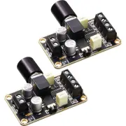2 Pieces Audio Amplifier Board Pam8406 Mini Amplifier Board 5V, 5W+5W Module, Di