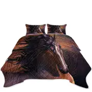 Untamed Wild Horse Coverlet