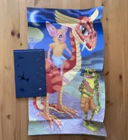 2012 Matt Furie The Night Riders HC Book Boy's Club Pepe Frog & Fold-Out Poster!