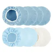 Microfiber Car Polishing Pad Set For Polisher Machine Waxing Polishing Buffing