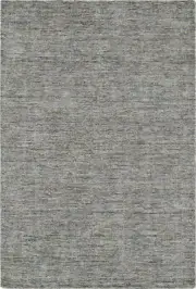 3x5 Dalyn Gray Plush Tonal Wool Gabbeh Solid Door Mat TT100 - Aprx 3' 6" x 5' 6"