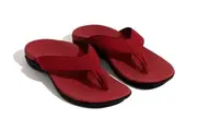 AXIGN Premium Orthotic Arch Support Flip Flops Sandal Thongs Archline - Red