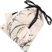 LIFKOME Drawstring Jewelry Travel Pouch: 4.99x4.13 Inch Bead Purse - Pull-string Party Favor Bag - Small Treat Containers for Birthdays Wedding Graduation