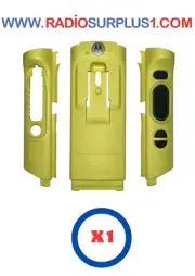 1 x Motorola APX6000-8000 Top Display Housing only-Yellow - KT000033A01