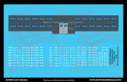 HO Scale Southern Pacific Pullman Gallery Cars Decal Set