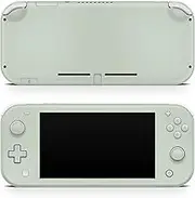 Tacky Design Solid Color Skin Compatible with Nintendo Switch Lite Skin Wrap, Minimalist Solid Skin for Nintendo Switch Lite Cover, Premium Vinyl 3M Full Wrap Decal. (Soft Sage)