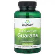 Swanson, Full Spectrum® Guarana, 500 mg, 100 Capsules