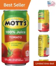 Versatile Vegetable Juice Alternative - Classic 100% Tomato Juice, 24 Cans