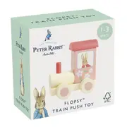 Beatrix Potter Peter Rabbit Flopsy Wooden Train Push Toy