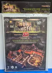 CHUNKY DUNGEONS AMAZING 3D DUNGEONS DARKSTONE HALL SEALED DOD WWG 1001