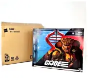 GI JOE CLASSIFIED HASLAB HASBRO PULSE SDCC SERPENTOR & CHARIOT IN SEALED SHIPPER