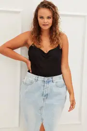 Black Bodysuit Singlet