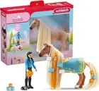 Kim and Caramelo Starter Set Schleich Horse Figurine with Brushable Mane