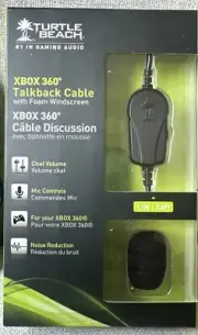 Turtle Beach TBS018001 Xbox 360 Talkback Cable with Mic Foam