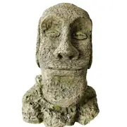 M Rock Face 14cm L(R17) For Fish Shrimp Snail Tank Aquarium
