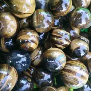 10kg Natural Tiger's eye stone quartz Sphere crystal ball rock Healing 8