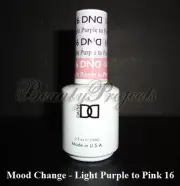 DND Daisy Mood Change Light Purple to Pink 16 Soak Off DND Gel .5oz LED/UV